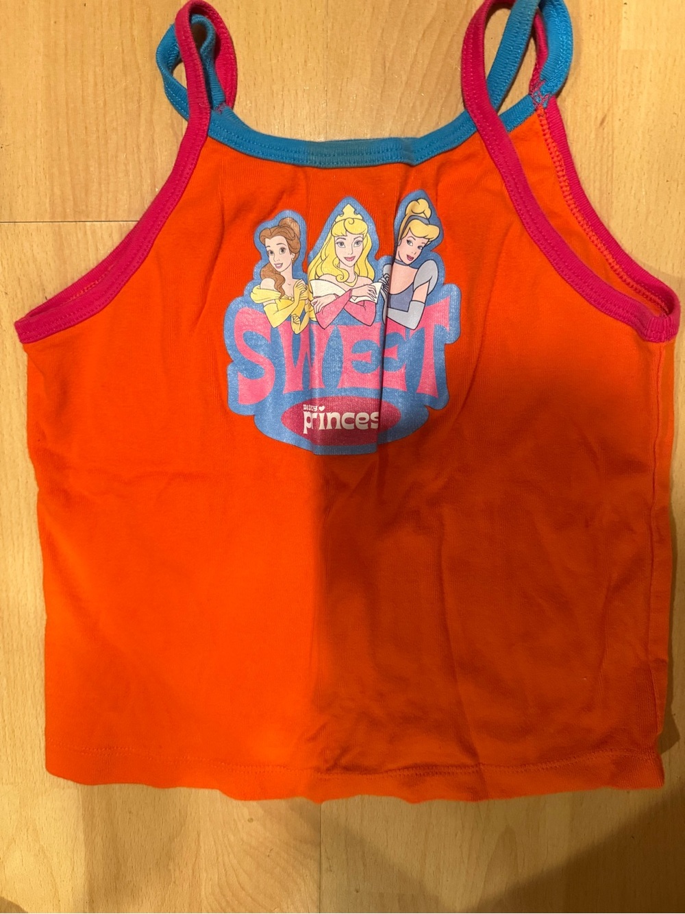 Vintage princess tank top